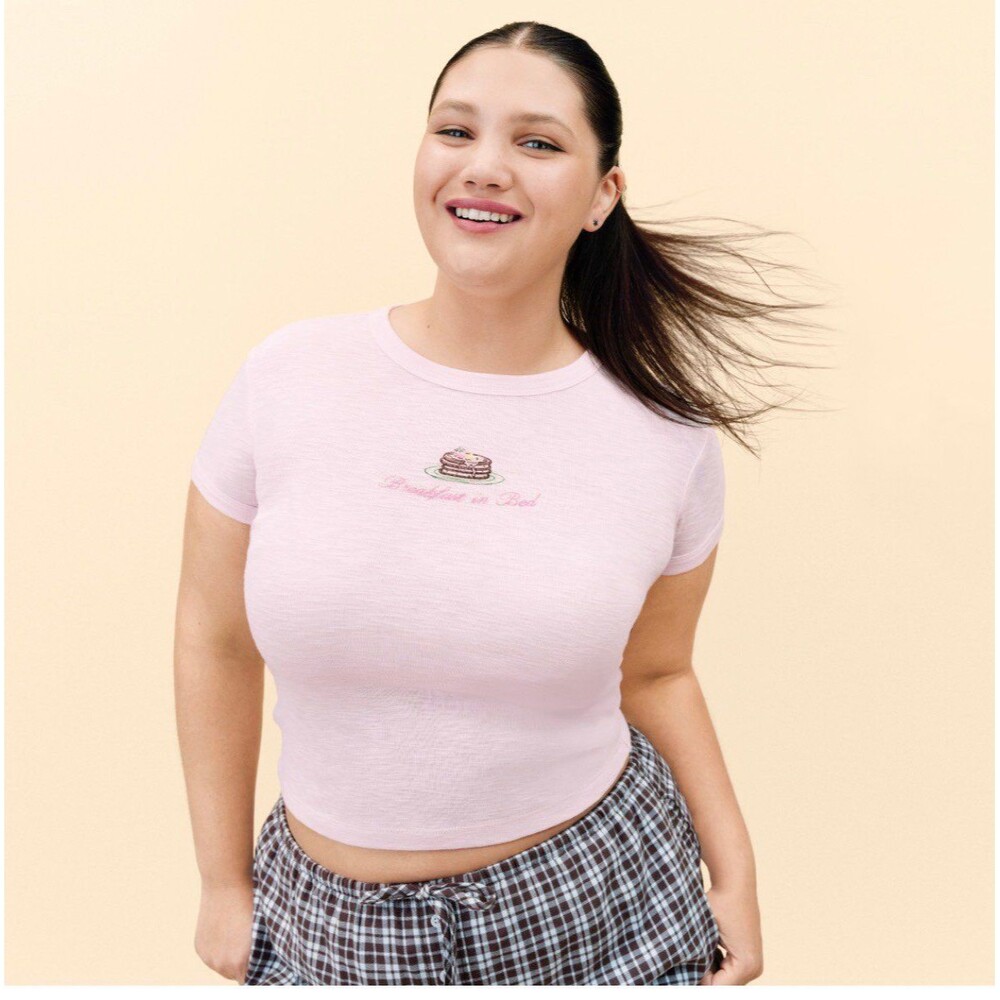Women’s Pink Breakfast in Bed Size XXl